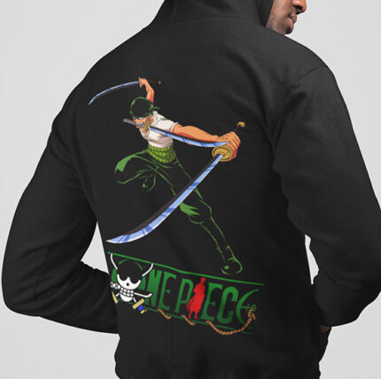 ZORO ONE PIECE HOODED SWEATSHIRT