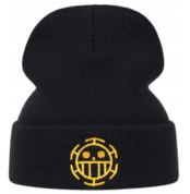 One Piece Trafalgar Law Beanie – Black & Yellow