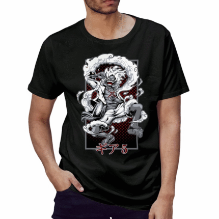 T-shirt-black-men-s-print-Anime-One-Piece-Luffy-Gear-5-Size-S.png